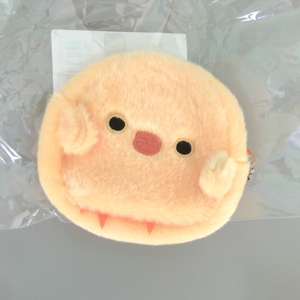 NWT - Cute Yellow Chick Plush Coin Purse